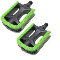 Pedal Stark Rosca Fina Bike Bicicleta Plataforma Verde Pedal Stark Rosca Fina Bike Bicicleta Plataforma Verde