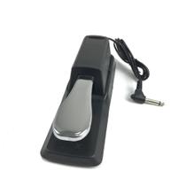 Pedal Sustain para teclado Piano digital Universal Preto Custom Sound
