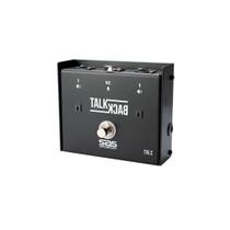 Pedal talk back com led sem trava santo angelo tbls preto