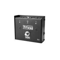 Pedal Talk Back SAS TBLC Com Led Com Trava Preto Pedal Talk Back SAS TBLC Com Led Com Trava Preto