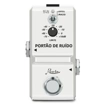 Pedal Tiny Noise Gate: Filtro De Redução De Ruído Para Baixo Elétrico Rowin NS-3 Pedalboard