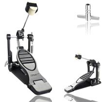 Pedal Top Para Bumbo De Bateria Com Corrente Dupla 4 Faces