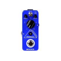 Pedal Tremolo Mooer Triangolo MTR3 para Guitarra 3 Formas de Onda Tap Tempo True Bypass Carcaça Metálica 9V DC Compacta 9V DC