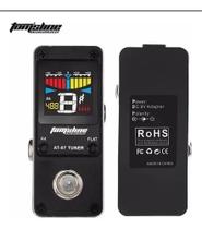 Pedal Tuner Tom'sline AT-07 Afinador Cromático Micro Pedal para Setup Profissional Guitar Baixo