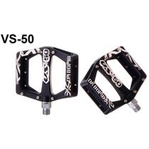 Pedal VS-50 Dabomb Bikes Ciclismo Bicicleta XC/DH Eixo Cro CNC Preto
