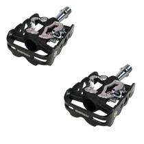 Pedal Zeray Clip Mtb ZP101 Com Tacos Híbrido Tênis/Sapatilha Pedal Zeray Clip Mtb ZP101 Com Tacos Híbrido Tênis/Sapatilha
