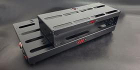 Pedalboard Aw Steel Flat com Rizer Custom 2 Andares + Bag + Elétrica Pedalboard Aw Steel Flat com Rizer Custom 2 Andares + Bag + Elétrica