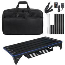Pedalboard GOKKO 56x32 cm com Iluminação Sincronizada com Música Pedalboard GOKKO 56x32 cm com Iluminação Sincronizada com Música
