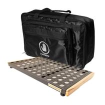 Pedalboard Hands Custom Vertex 50X30 Com Softbag Luxo Teca Pedalboard Hands Custom Vertex 50X30 Com Softbag Luxo Teca