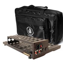 Pedalboard Hands Custom Vertex 50X30 + Plataforma Imbuia Pedalboard Hands Custom Vertex 50X30 + Plataforma Imbuia