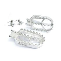 Pedaleira Aço Inox 4win Hunter C/ Molas Pinos Crf 230 Crf 250f Xr 200/250 Xre 300