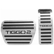 Pedaleira Aço Inox Chery Tiggo 2 Automático