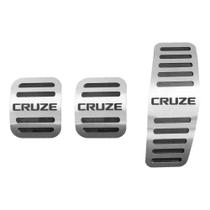 Pedaleira Aço Inox Chevrolet Cruze Manual