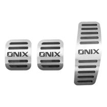 Pedaleira Aço Inox Chevrolet Onix 2013/... 2019 Manual Pedaleira Aço Inox Chevrolet Onix 2013/... 2019 Manual