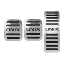 Pedaleira Aço Inox Chevrolet Onix 2020/... Manual Pedaleira Aço Inox Chevrolet Onix 2020/... Manual