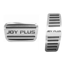 Pedaleira Aço Inox Chevrolet Onix Plus 2020/... Automático