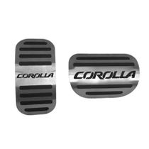 Pedaleira Aço Inox Corolla Automático