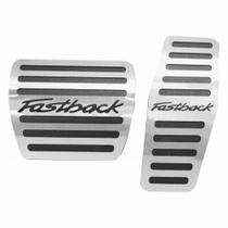 Pedaleira Aço Inox Fiat Fastback Automático