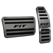 Pedaleira Aço Inox Honda Fit 2015 /... Automático