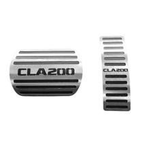 Pedaleira Aço Inox Mercedes CLA200 Automático