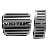 Pedaleira Aço Inox Volkswagen Virtus Automático