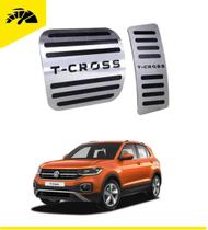 Pedaleira Aço Inox VW TCross T-Cross - GPI