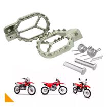 Pedaleira AVTEC Inox Crf 230/250 Tornado Xre300 + Pino Molas Pedaleira AVTEC Inox Crf 230/250 Tornado Xre300 + Pino Molas