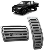 Pedaleira Chevrolet S10 2017 até 2020 - Câmbio automático Preto