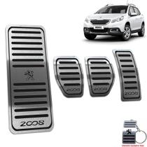 Pedaleira Com Descanso Peugeot 2008 2015/2019 Manual Preto