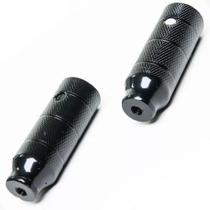 Pedaleira De Apoio Bicicleta Trolhão Em Aço Preto 38X110Mm