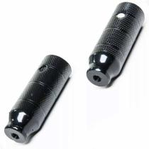 Pedaleira de Apoio Trolhão Absolute 38x110 mm em Aço preto