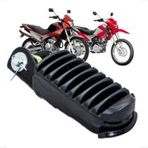 Pedaleira Dianteira Para Nxr 125 Bros Ks Es 2003 a 2005 Da Nxr150 Bros Ks Es 2006 2014 Lado Esquerdo