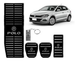 Pedaleira E Descanso Alto Relevo Volkswagen Polo 2018 Manual