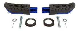 Pedaleira Esquerda + Direita Dianteira Cb 250f Twister Azul