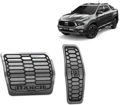 Pedaleira Fiat Toro 2022 até 2025 - Câmbio automático Preto Pedaleira Fiat Toro 2022 até 2025 - Câmbio automático Preto