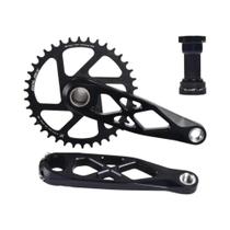 Pedaleira GOLDIX Para Bicicleta De Montanha CNC Oca 165/170/175mm Offset 0mm Coroa De Dentes Largos