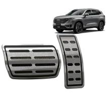 Pedaleira Haval H6 2023 até 2025 - Câmbio automático Preto
