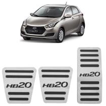 Pedaleira HB20 Manual (Todos) Aço Inox GPI