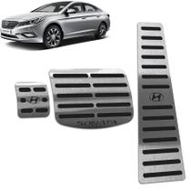 Pedaleira Hyundai Sonata 2011 até 2014 - Câmbio automático Preto Pedaleira Hyundai Sonata 2011 até 2014 - Câmbio automático Preto