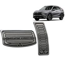Pedaleira Mitsubishi Eclipse Cross 2024 até 2026 - Câmbio automático Preto