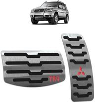 Pedaleira Mitsubishi Pajero TR4 2010 até 2015 - Câmbio automático Preto Pedaleira Mitsubishi Pajero TR4 2010 até 2015 - Câmbio automático Preto