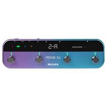 Pedaleira mooer sem fio para guitarra prime s1 bluetooth usb