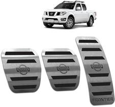 Pedaleira Nissan Frontier 2008 até 2016 - Câmbio manual Preto