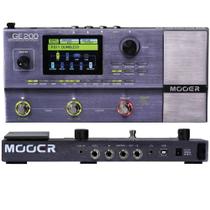 Pedaleira Para Guitarra Mooer Ge200 - Acompanha Fonte Bivolt