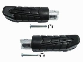 Pedaleira Traseira Alumino Cbx200 Titan160 Cb300 Cb250F Par