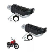 Pedaleira traseira DIREITA NE ESQUERDA CROMADA CG 160 START