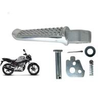 Pedaleira Traseira Esquerda Titan 160 2025 Polido Mega Moto