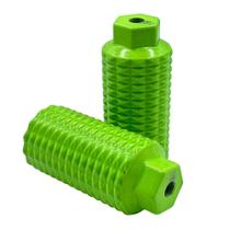 Pedaleira Trolhão Grossa Bmx Bike Bicicleta Verde Neon Pedaleira Trolhão Grossa Bmx Bike Bicicleta Verde Neon