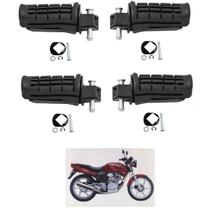 Pedaleiras Dianteira / Traseira Honda Cbx 200 Strada 4 Peças Pedaleiras Dianteira / Traseira Honda Cbx 200 Strada 4 Peças