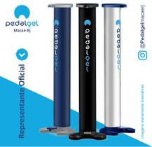 Pedalgel - Totem para aplicação de álcool gel.